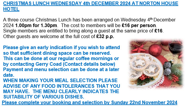 Christmas Lunch 2024